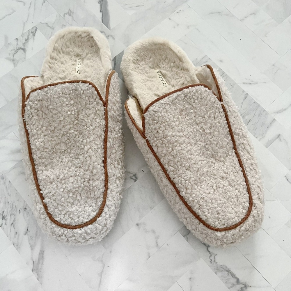 VIONIC Caressa Slippers Size 9